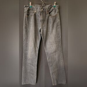 Levi's 511 Jeans, Mens Size 34W X 30L Denim Gray Levi's Straight Leg Jeans